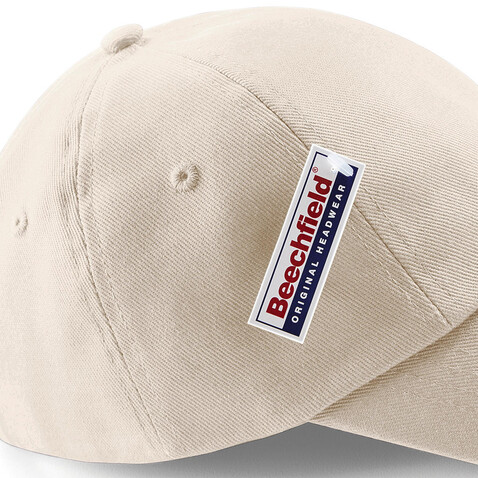 Beechfield Low Profile Heavy Cotton Drill Cap, Light Grey, One Size bedrucken, Art.-Nr. 311691380