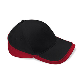 Beechfield Teamwear Competition Cap, Black/Classic Red, One Size bedrucken, Art.-Nr. 317691540 Beechfield Teamwear Competition Cap, Black/Classic Red, One Size bedrucken, Art.-Nr. 317691540