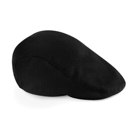 Beechfield Vintage Flat Cap, Black, S/M bedrucken, Art.-Nr. 326691011 Beechfield Vintage Flat Cap, Black, S/M bedrucken, Art.-Nr. 326691011