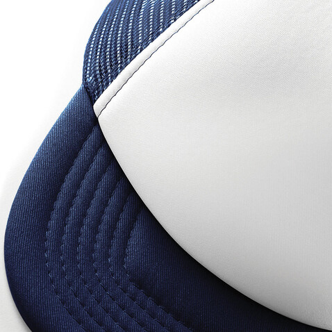 Beechfield Vintage Snapback Trucker, French Navy/White, One Size bedrucken, Art.-Nr. 329692500
