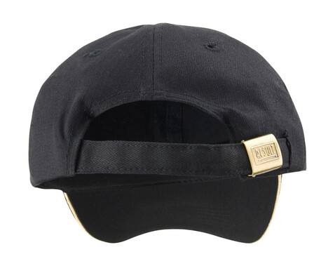 Result Caps Herringbone Cap, Tan/Navy, One Size bedrucken, Art.-Nr. 338347550
