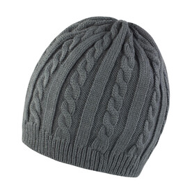 Result Mariner Knitted Hat, Grey/Black, One Size bedrucken, Art.-Nr. 370331480 Result Mariner Knitted Hat, Grey/Black, One Size bedrucken, Art.-Nr. 370331480