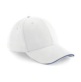 Beechfield Athleisure 6 Panel Cap, White/Bright Royal, One Size bedrucken, Art.-Nr. 371690550 Beechfield Athleisure 6 Panel Cap, White/Bright Royal, One Size bedrucken, Art.-Nr. 371690550