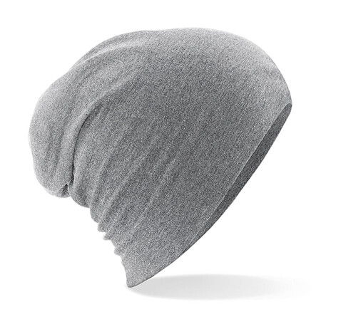 Beechfield Hemsedal Cotton Slouch Beanie, Sapphire Blue, One Size bedrucken, Art.-Nr. 385693290