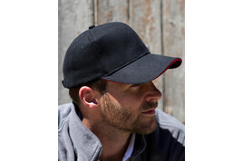 Result Caps Sandwich Brushed Cotton Cap bedrucken, Art.-Nr. 39034