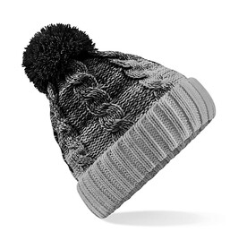 Beechfield Ombré Beanie, Black/Light Grey, One Size bedrucken, Art.-Nr. 392691550 Beechfield Ombré Beanie, Black/Light Grey, One Size bedrucken, Art.-Nr. 392691550
