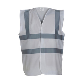 Yoko Fluo 2 Band+Brace Waistcoat, White, M bedrucken, Art.-Nr. 402770004 Yoko Fluo 2 Band+Brace Waistcoat, White, M bedrucken, Art.-Nr. 402770004