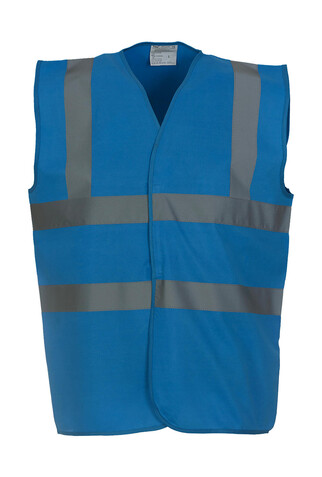 Yoko Fluo 2 Band+Brace Waistcoat, Sapphire, 3XL bedrucken, Art.-Nr. 402773298
