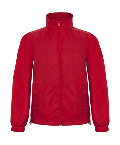 B &amp; C ID.601 Midseason Windbreaker, Red, 3XL bedrucken, Art.-Nr. 405424008