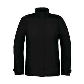 B &amp;amp; C Real+/women Heavy Weight Jacket, Black, XS bedrucken, Art.-Nr. 408421012