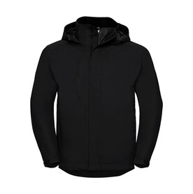 Russell Europe HydraPlus 2000 Jacket, Black, XS bedrucken, Art.-Nr. 410001012