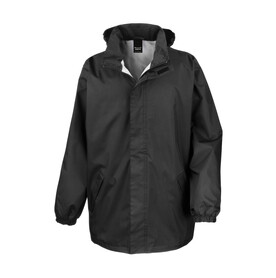 Result Core Midweight Jacket, Black, S bedrucken, Art.-Nr. 412331013