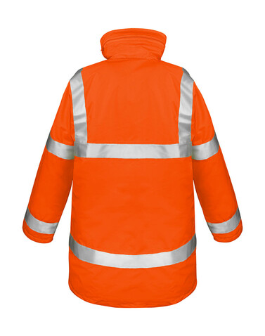 Result Safety Jacket, Fluorescent Orange, S bedrucken, Art.-Nr. 418334053