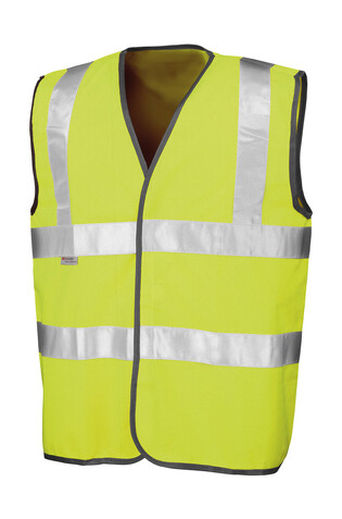Result Safety Hi-Vis Vest, Fluorescent Yellow, L/XL bedrucken, Art.-Nr. 421336056 Result Safety Hi-Vis Vest, Fluorescent Yellow, L/XL bedrucken, Art.-Nr. 421336056