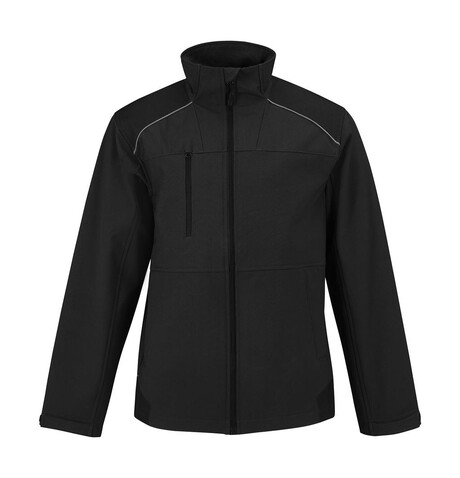 B &amp; C Shield Softshell PRO Jacket, Black, S bedrucken, Art.-Nr. 425421013