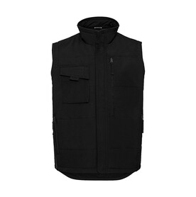 Russell Europe Heavy Duty Workwear Gilet, Black, XS bedrucken, Art.-Nr. 427001012 Russell Europe Heavy Duty Workwear Gilet, Black, XS bedrucken, Art.-Nr. 427001012