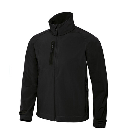 B &amp; C X-Lite Softshell/men Jacket, Black, S bedrucken, Art.-Nr. 438421013