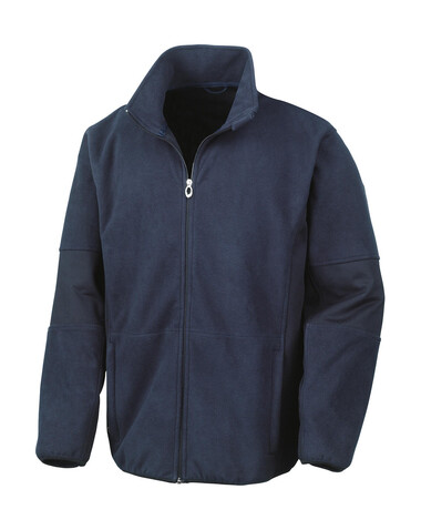 Result Osaka Combed Pile Soft Shell, Navy, XL bedrucken, Art.-Nr. 442332006