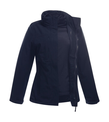 Regatta Women`s Kingsley 3-in-1 Jacket, Navy/Navy, 10 (36) bedrucken, Art.-Nr. 457172563