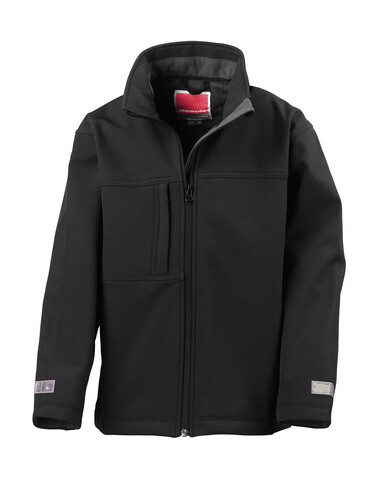 Result Junior/Youth Classic Soft Shell, Black, XS (3-4) bedrucken, Art.-Nr. 466331012