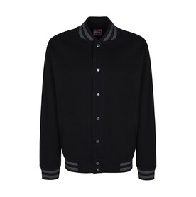 FDM Campus Jacket, Black/Charcoal, XS bedrucken, Art.-Nr. 466551592