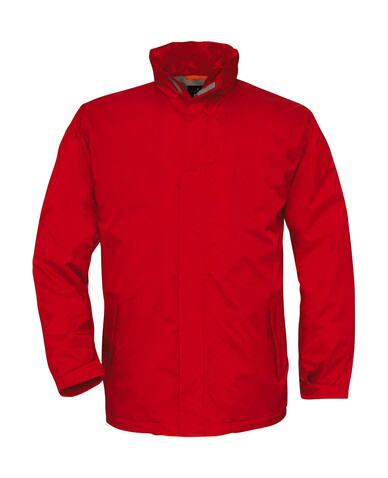 B &amp; C Ocean Shore Midseason Parka, Red, S bedrucken, Art.-Nr. 467424003