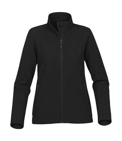 StormTech Women`s Orbiter Softshell Jacket, Black/Carbon, S bedrucken, Art.-Nr. 469181723