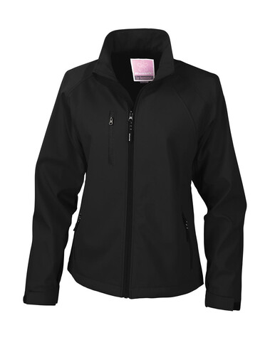 Result Ladies Base Layer Softshell, Black, XS bedrucken, Art.-Nr. 486331012