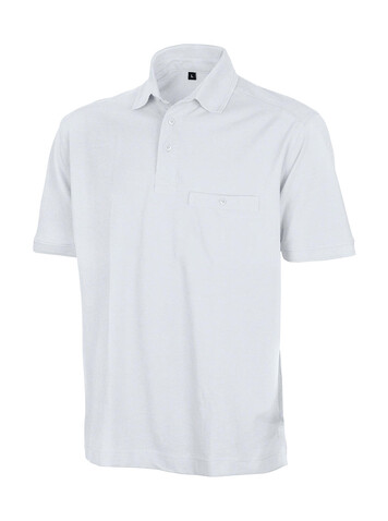 Result Apex Polo Shirt, White, XS bedrucken, Art.-Nr. 500330001