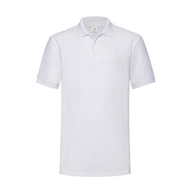 Fruit of the Loom Heavyweight 65/35 Polo, White, S bedrucken, Art.-Nr. 507010003 Fruit of the Loom Heavyweight 65/35 Polo, White, S bedrucken, Art.-Nr. 507010003