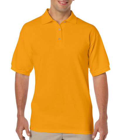 Gildan DryBlend Adult Jersey Polo, Gold, XL bedrucken, Art.-Nr. 520096436