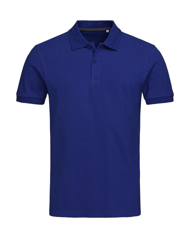 Stedman Henry Polo Men, True Blue, 2XL bedrucken, Art.-Nr. 521053237