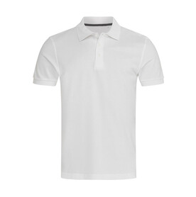 Stedman Lux Polo Men, White, S bedrucken, Art.-Nr. 525050003