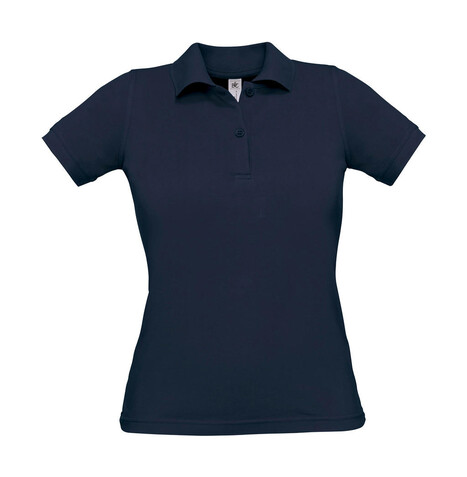 B &amp; C Safran Pure/women Polo, Navy, XL bedrucken, Art.-Nr. 526422006