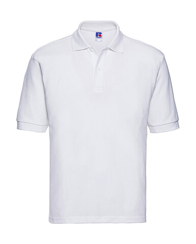 Russell Europe Men`s Classic Polycotton Polo, White, 6XL bedrucken, Art.-Nr. 539000001