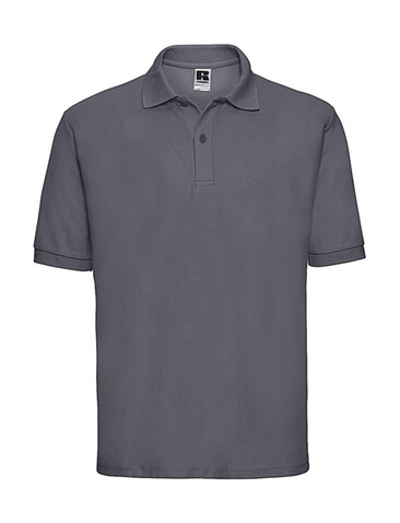 Russell Europe Men`s Classic Polycotton Polo, Convoy Grey, M bedrucken, Art.-Nr. 539001274