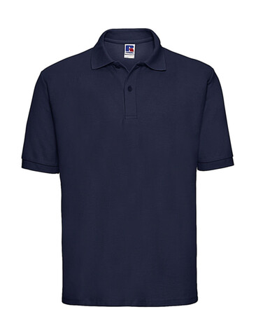 Russell Europe Men`s Classic Polycotton Polo, French Navy, S bedrucken, Art.-Nr. 539002013