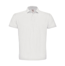B & C ID.001 Piqué Polo Shirt, White, XS bedrucken, Art.-Nr. 548420002 B & C ID.001 Piqué Polo Shirt, White, XS bedrucken, Art.-Nr. 548420002