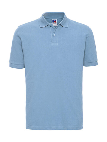 Russell Europe Men`s Classic Cotton Polo, White, 2XL bedrucken, Art.-Nr. 549000007 Russell Europe Men`s Classic Cotton Polo, White, 2XL bedrucken, Art.-Nr. 549000007