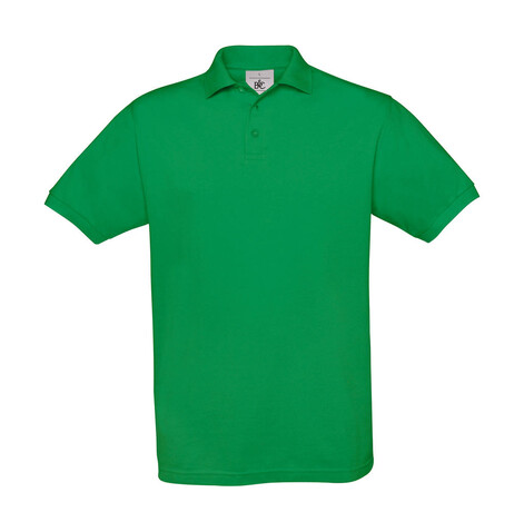 B & C Safran Piqué Polo, Kelly Green, XL bedrucken, Art.-Nr. 549425186 B & C Safran Piqué Polo, Kelly Green, XL bedrucken, Art.-Nr. 549425186