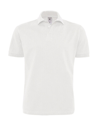 B & C Heavymill Piqué Polo, White, 3XL bedrucken, Art.-Nr. 563420008 B & C Heavymill Piqué Polo, White, 3XL bedrucken, Art.-Nr. 563420008