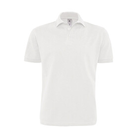 B & C Heavymill Piqué Polo, White, S bedrucken, Art.-Nr. 563420003 B & C Heavymill Piqué Polo, White, S bedrucken, Art.-Nr. 563420003