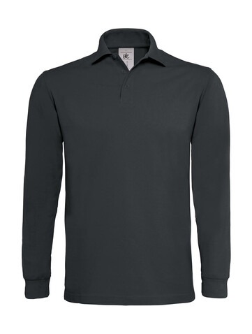 B & C Heavymill LSL Polo, Dark Grey, XL bedrucken, Art.-Nr. 565421286 B & C Heavymill LSL Polo, Dark Grey, XL bedrucken, Art.-Nr. 565421286