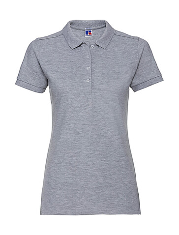 Russell Europe Ladies` Fitted Stretch Polo, Light Oxford, 2XL bedrucken, Art.-Nr. 566007197 Russell Europe Ladies` Fitted Stretch Polo, Light Oxford, 2XL bedrucken, Art.-Nr. 566007197