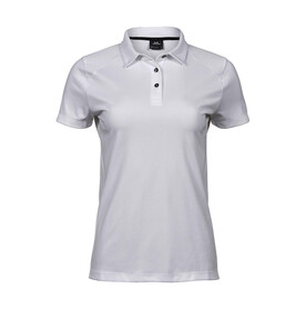Tee Jays Ladies` Luxury Sport Polo, White, S bedrucken, Art.-Nr. 571540003 Tee Jays Ladies` Luxury Sport Polo, White, S bedrucken, Art.-Nr. 571540003
