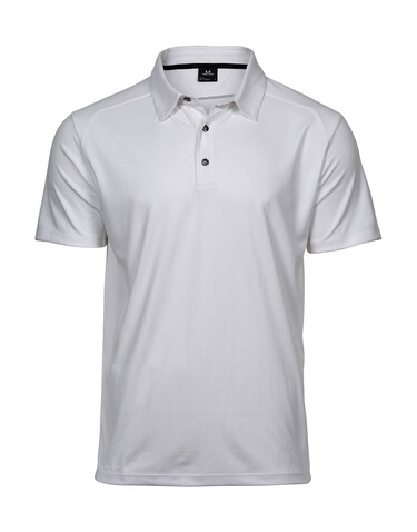 Tee Jays Luxury Sport Polo, White, 2XL bedrucken, Art.-Nr. 572540007