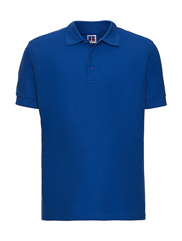 Russell Europe Men`s Ultimate Cotton Polo, White, M bedrucken, Art.-Nr. 577000004