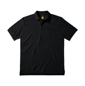 B & C Skill Pro Workwear Pocket Polo, Black, S bedrucken, Art.-Nr. 590421013 B & C Skill Pro Workwear Pocket Polo, Black, S bedrucken, Art.-Nr. 590421013