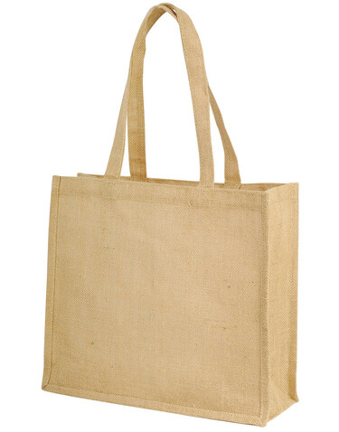 Shugon Calcutta Long Handled Jute Shopper Bag, Natural, One Size bedrucken, Art.-Nr. 601380080