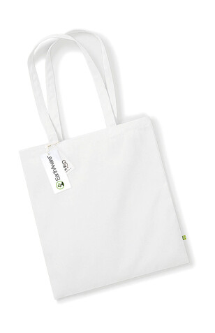 Westford Mill EarthAware™ Organic Bag for Life, White, One Size bedrucken, Art.-Nr. 604280000